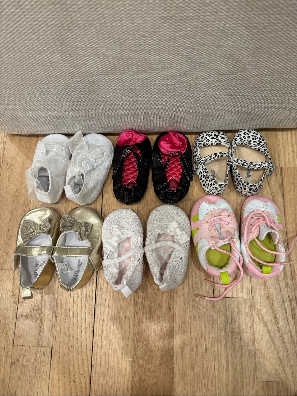 Baby size 3/3-6 mos. Stuart Weitzman, Gap, Koala